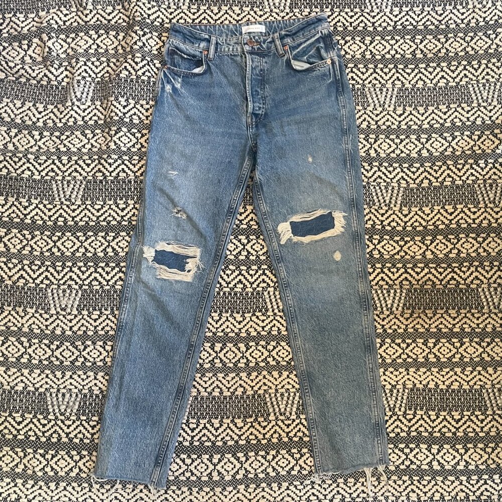 Anine Bing Betty High-Rise Relaxed Jeans – Size 28 - Picture 2 of 9